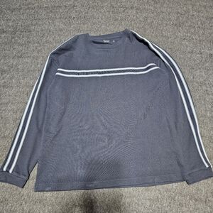 Hollister Vintage Style Striped Ribbed Long Sleeve Shirt XS